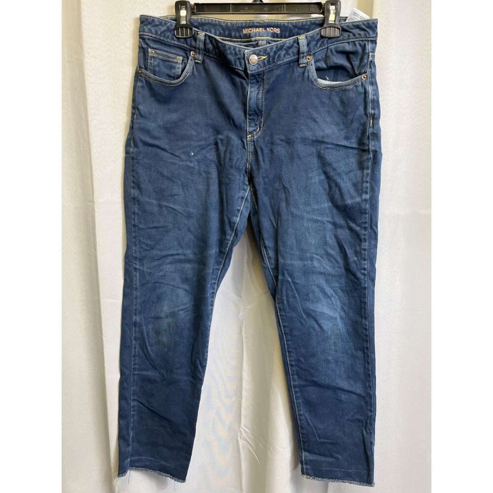 Michael Kors SKU 7680 Womens  Blue Denim Izzy Skinny Jeans Size 10